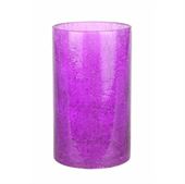 Glas vase - ice lilla - ø8,0 x 9,5 cm - 12 stk.
